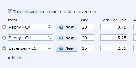 Purchase Inventory