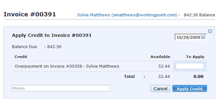 Manage Customer Overpayments